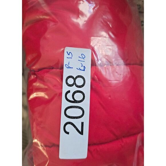 Old Navy Toddler Frost Free Puffer Vest 4T Red Polyester Winter - Picture 7 of 7